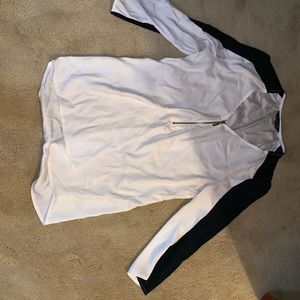 Black and White Express Blouse